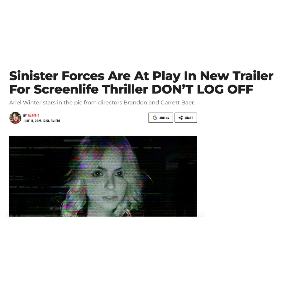 Sinister Forces Are At Play In New Trailer For Screenlife Thriller DON’T LOG OFF
